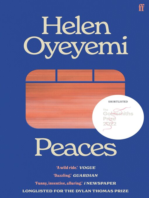 Title details for Peaces by Helen Oyeyemi - Wait list